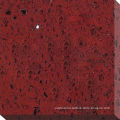 Acid Resistant Red Artificial Quartz Stone Quartz Slabs For Fireplace Surround 3200*1600mm